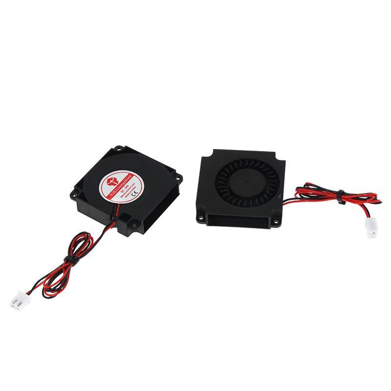 TWO TREES® 2pcs 12V/24V 4010 Blower 40x40x10mm Brushless Cooling Fan with Air Guide Nozzle for 3D Printer - MRSLM