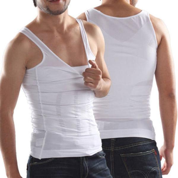 Men's Belly Body Shaper Vest Shirt Corset Underwear Belt - MRSLM