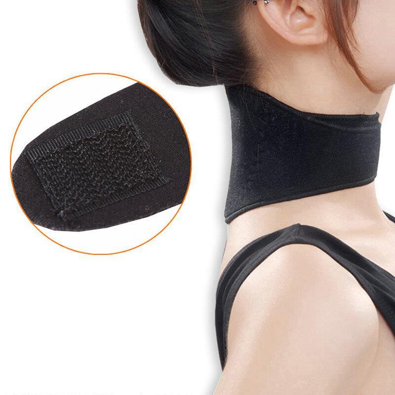 1Pcs Neck Support Massager Tourmaline Self-heating Neck Belt Protection Spontaneous Heating Belt Body Massager - MRSLM