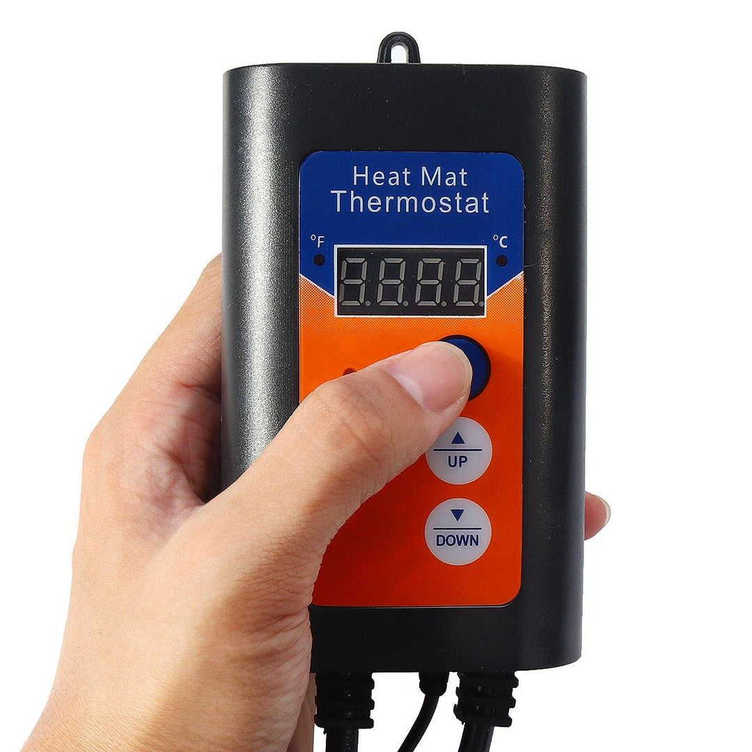 1000W Digital Heat Mat Thermostat Temperature Controller For Plant Germination - MRSLM