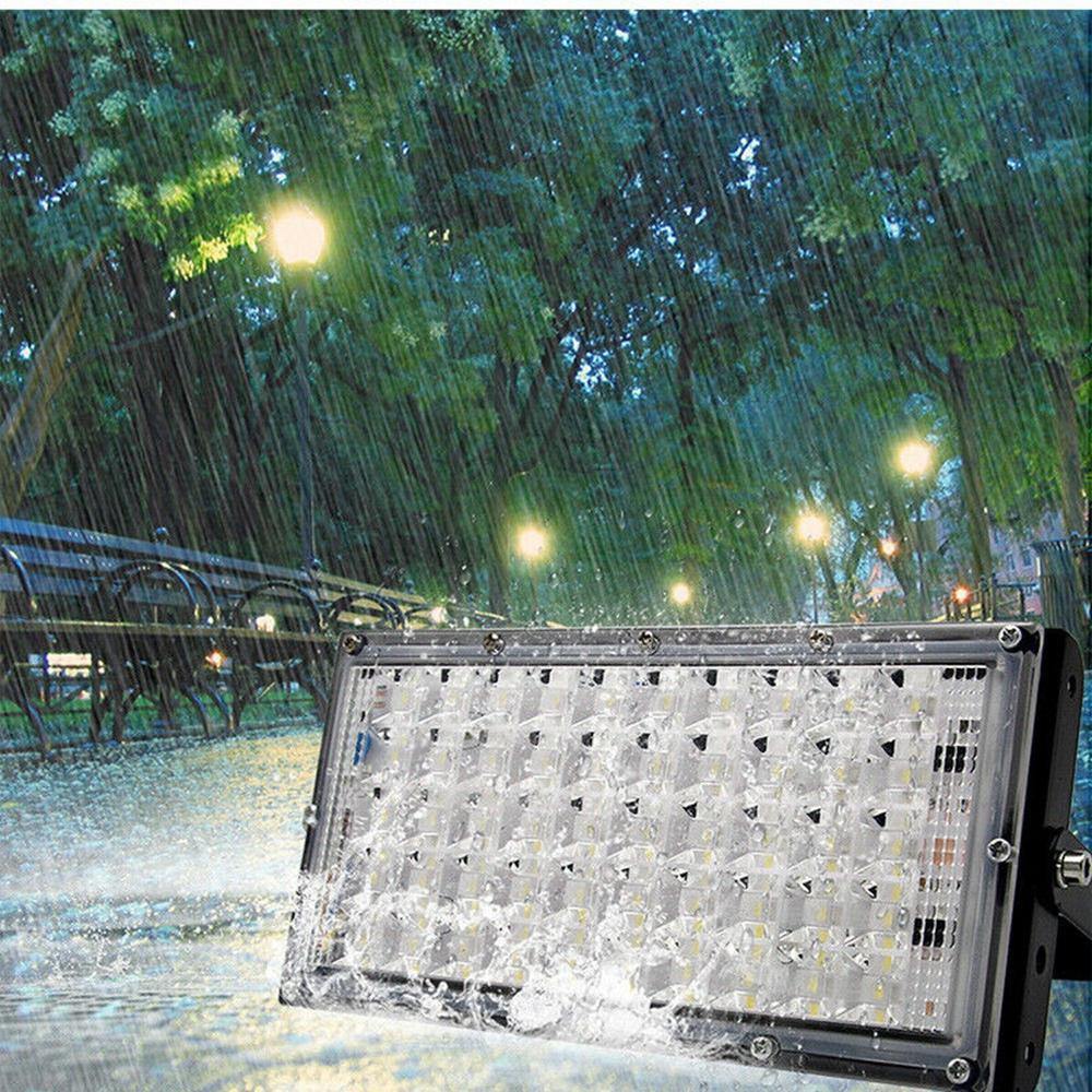 50W LED Flood Light Waterproof Outdoor Garden Landscape Football Field Lamp AC220V - MRSLM