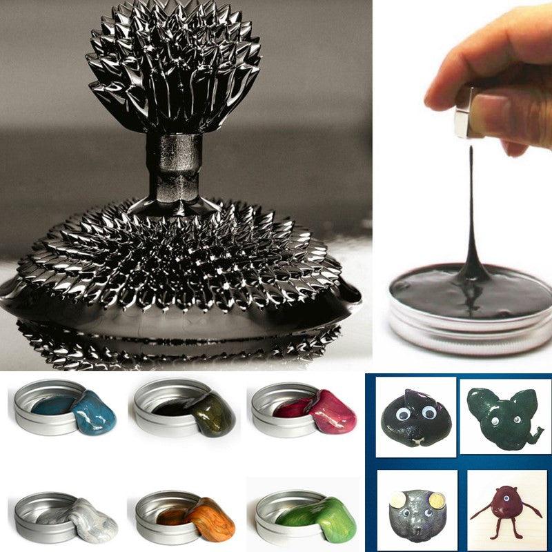 Magnetic Mud Plasticine Putty Ferrofluid Dense Ferro Fluid Magnet Toys - MRSLM