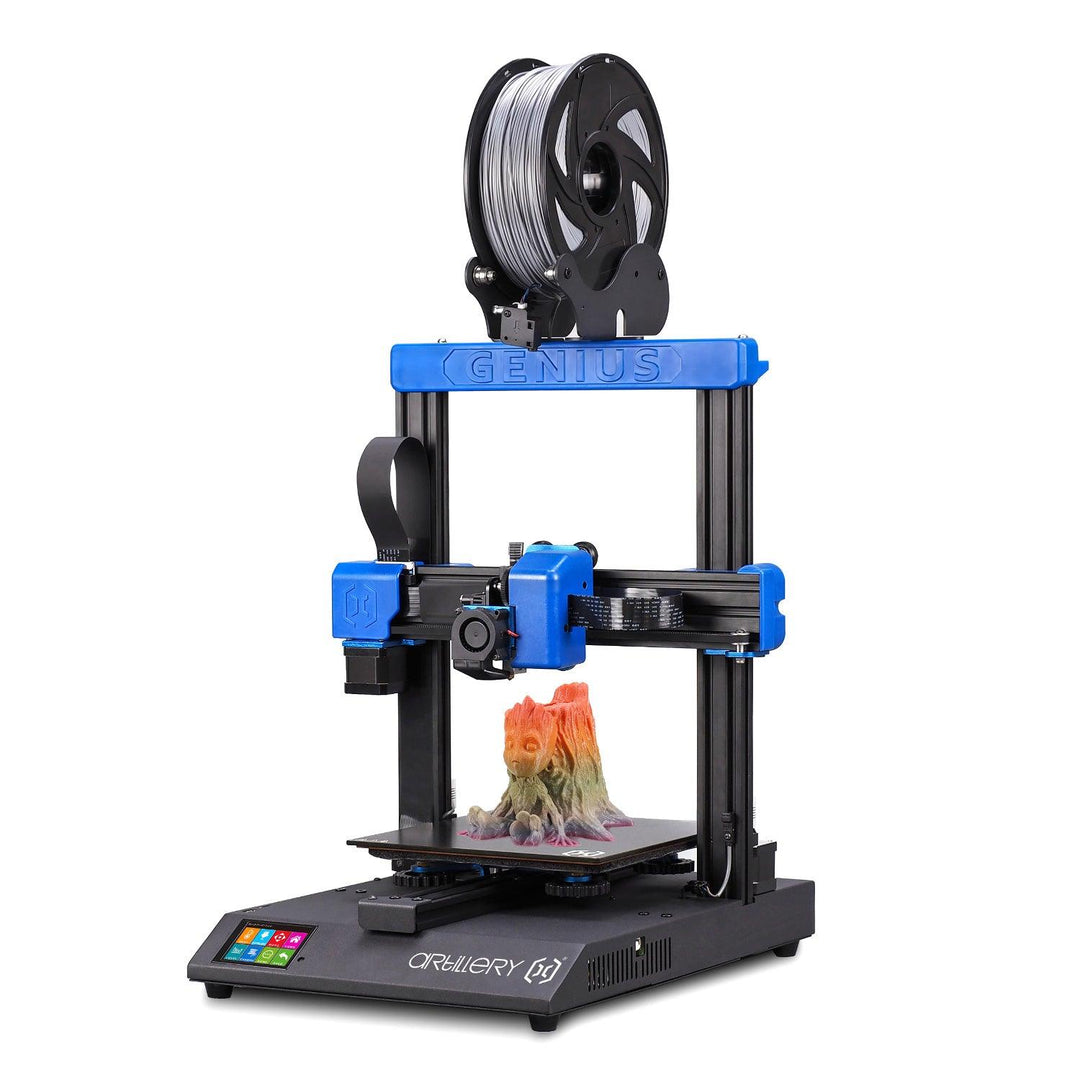 Artillery® Genius DIY 3D Printer Kit 220*220*250mm Print Size with Ultra-Quiet Stepper Motor TFT Touch Screen Support Filament Runout Detection&Power Failure Function - MRSLM
