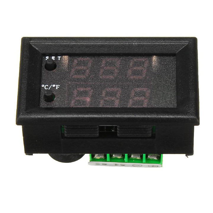 W2809 W1209WK DC12V Digital LED Thermostat Temperature Controller Module Smart Temp Sensor Board with Waterproof NTC Sensor - MRSLM