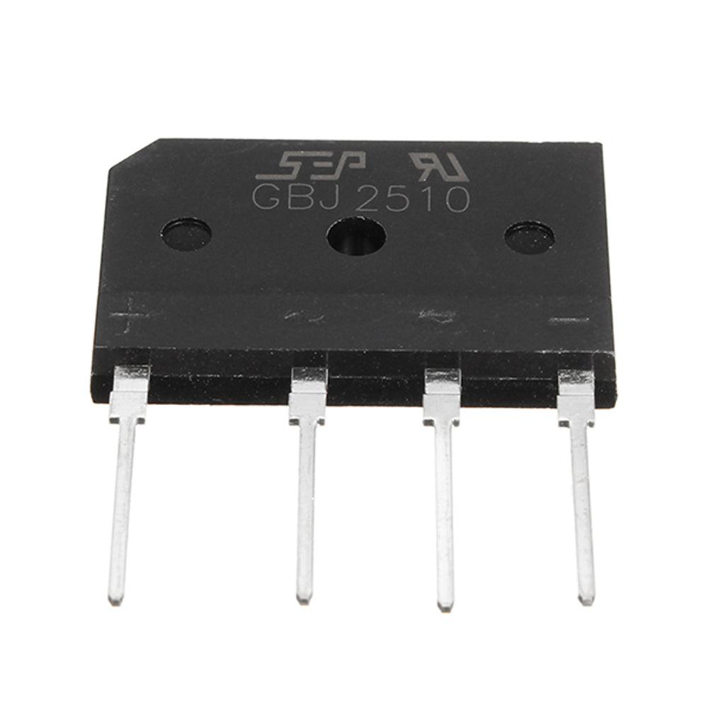 30pcs 25A 1000V Diode Rectifier Bridge GBJ2510 Power Electronic Components For DIY Projects - MRSLM