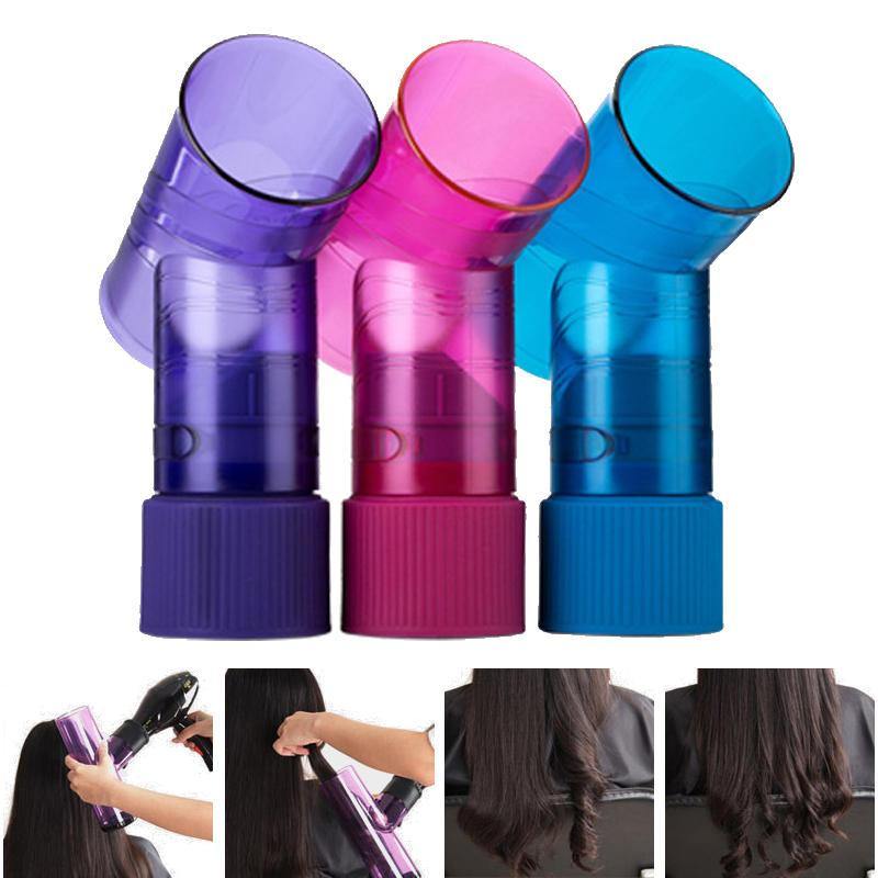 4 Colors Wind Spin Curl Hair Dryer Curl Diffuser Magic Tube Styling Hair Tools - MRSLM