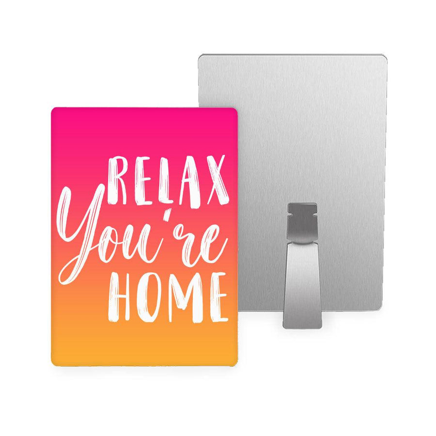 Relax Metal Photo Prints - Best Design Decor Pictures - Printed Decor Pictures - MRSLM