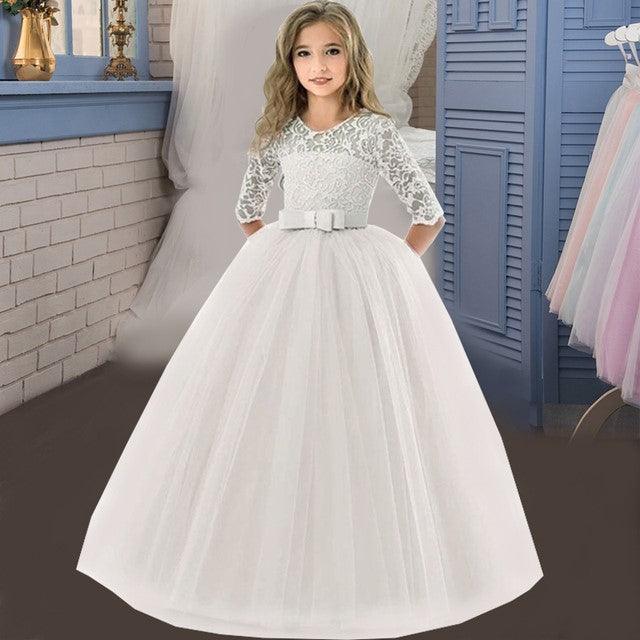 Children's Dress Long-Sleeved Large Children's Tutu Skirt - MRSLM