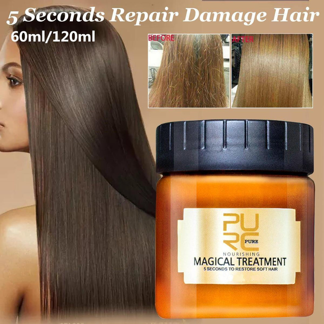 5 Seconds Repair Damage Repair Soft Hair PURC Magic Care Hair Mask - MRSLM