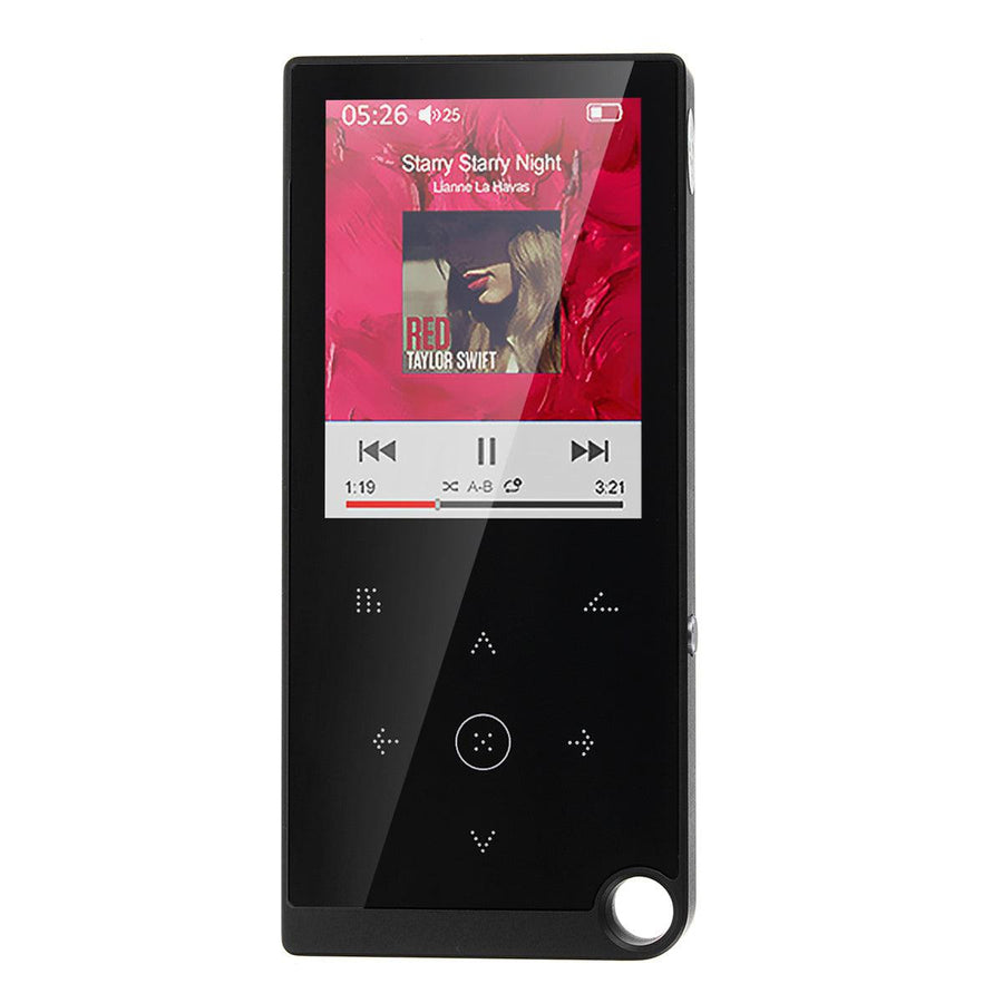 16GB 2.4 inch bluetooth MP3 Player Built-in Speaker Music Player HD Recording Ebook FM Radio - MRSLM