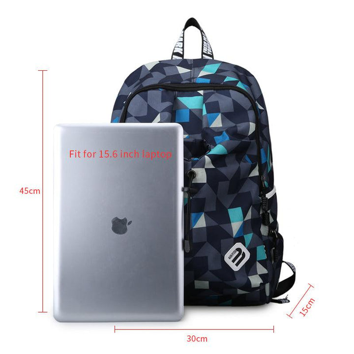 Mark Ryden USB Backpack Student Water Repellen Nylon Backpack Men Material Escolar Mochila Quality Brand 17 inch Laptop Bag School Backpack - MRSLM