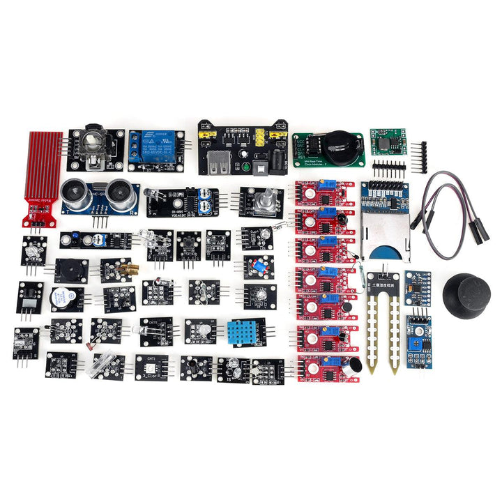 45 IN 1/37 IN 1 Sensor Module Starter Kits Set For Arduino Raspberry Pi Education Bag Package - MRSLM