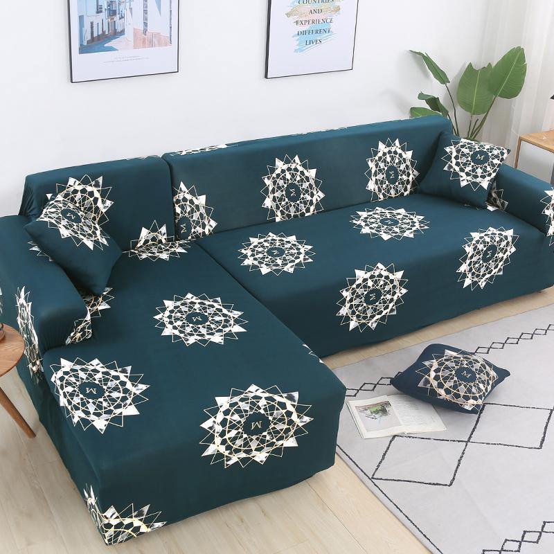 1/2/3/4 Seat Covers Elastic Couch Sofa Cover Armchair Slipcover Living Room Chair Cover for Home Decoration - MRSLM