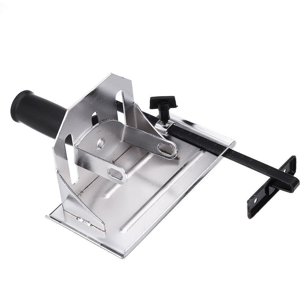 Drillpro Multifunction Angle Grinder Stand Angle Cutting Bracket with Adjustable Base Plate Cover - MRSLM