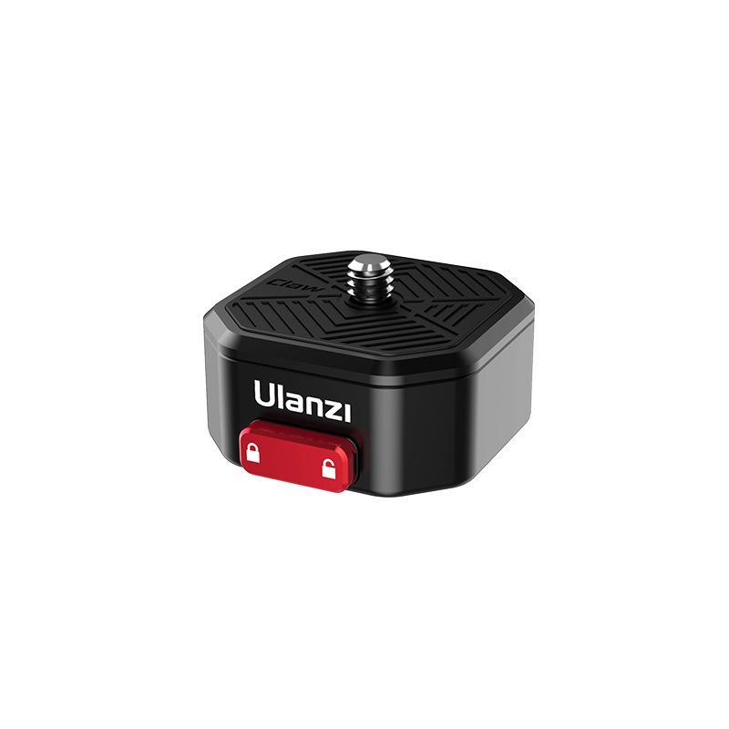 Ulanzi Claw Quick Release Plate Mini QR Plater with 1/4 Inch Screw 50kg Load Bearing for DSLR Camera - MRSLM