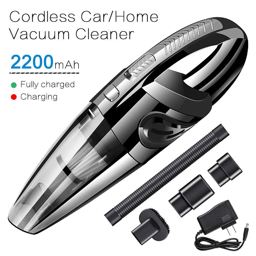 AUDEW 120W 2200mAh Cordless Rechargeable Vacuum Cleaner Wet & Dry Handheld Car Home Vacuum Cleaner - MRSLM