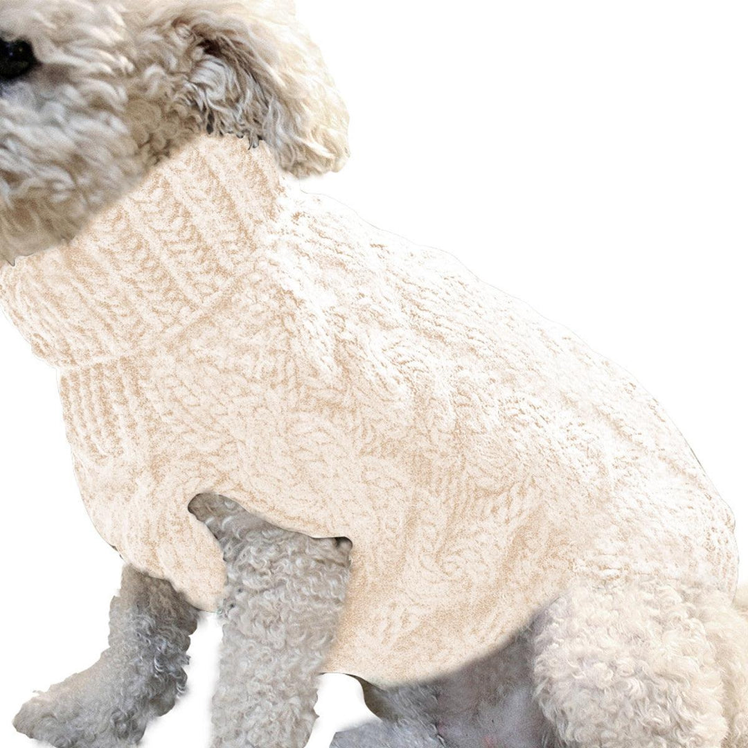 Pet Vest Jacket Pet Knit Sweater Dog Cat Puppy Coat Warm Clothes - MRSLM