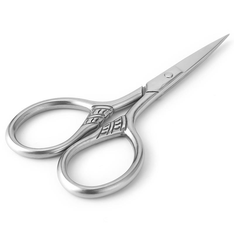 Y.F.M® Beard Scissors Mustache Eye Brow Hair Cutter Precision Trimmer Men Grooming Tools - MRSLM