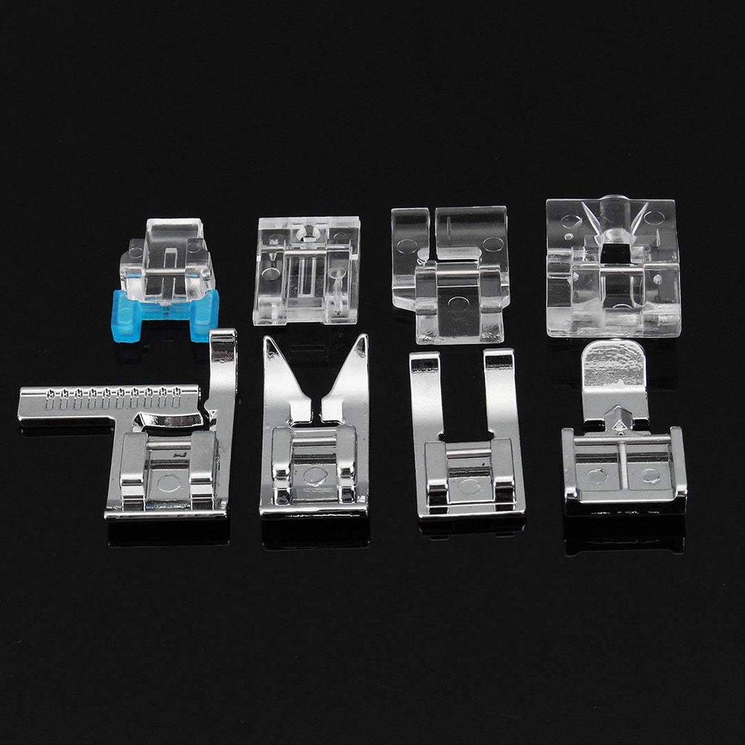 52Pcs Sewing Machine Snap Presser Foot Set Multifunctional Kit For Singer - MRSLM