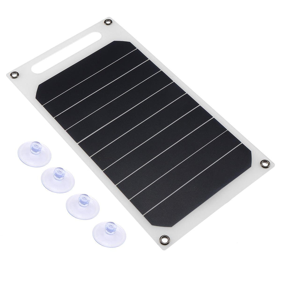 Excellway® 5V 10W Portable Solar Panel Slim & Light USB Charger Charging Power Bank Pad - MRSLM