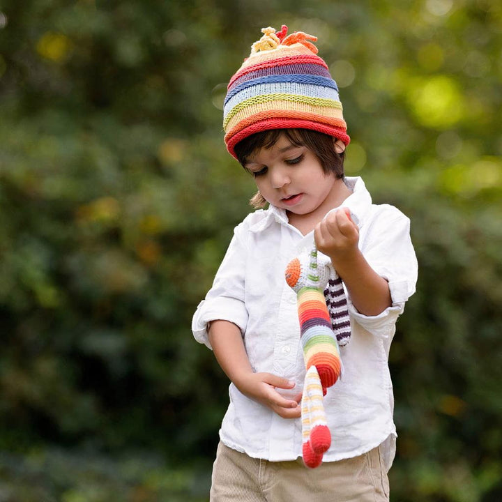 Rainbow Bunny Rattle - MRSLM