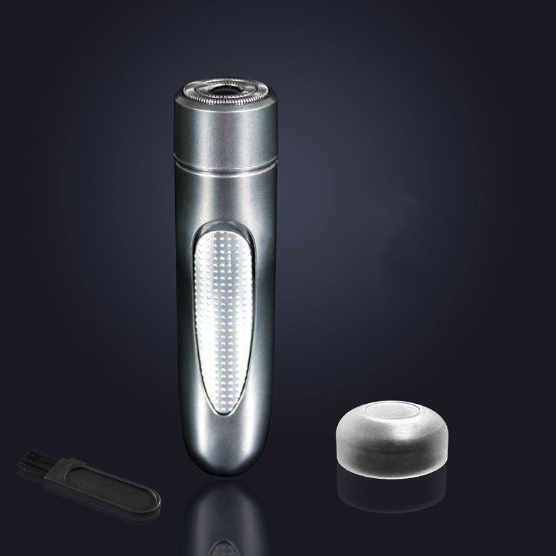 CkeyiN RC381 Mini Portable Dicyclic Electric Shaver Automatic Grinding 3D Floating Cutter Razor USB Charging with 30° Acute Blade - MRSLM